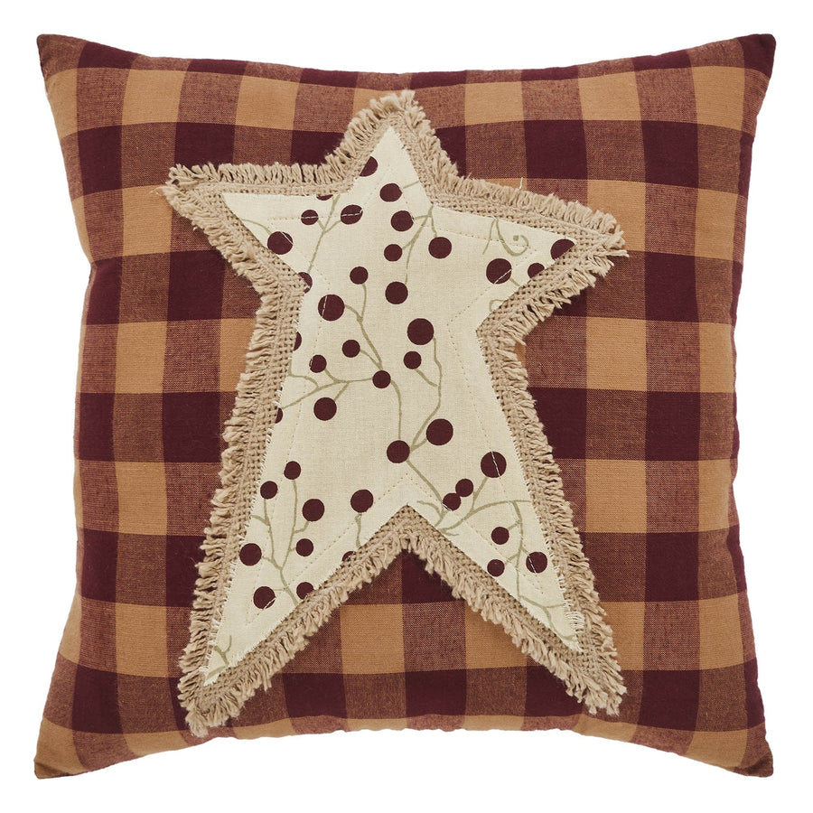 Pip Vinestar Applique Star Pillow