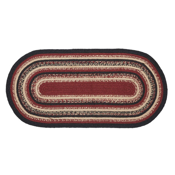 Connell Braided Jute Rug w/ Latex Backing - Retro Barn Country Linens
