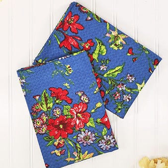 Floral Dish Towel Set