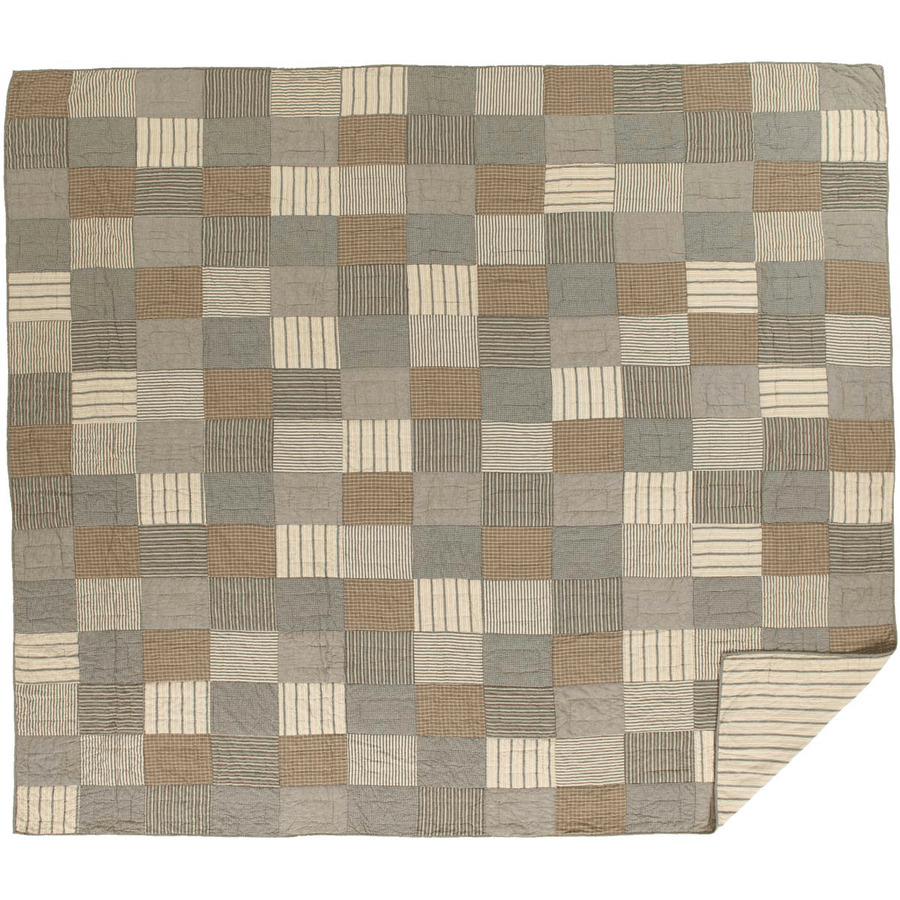 Sawyer Mill Charcoal Block Quilt