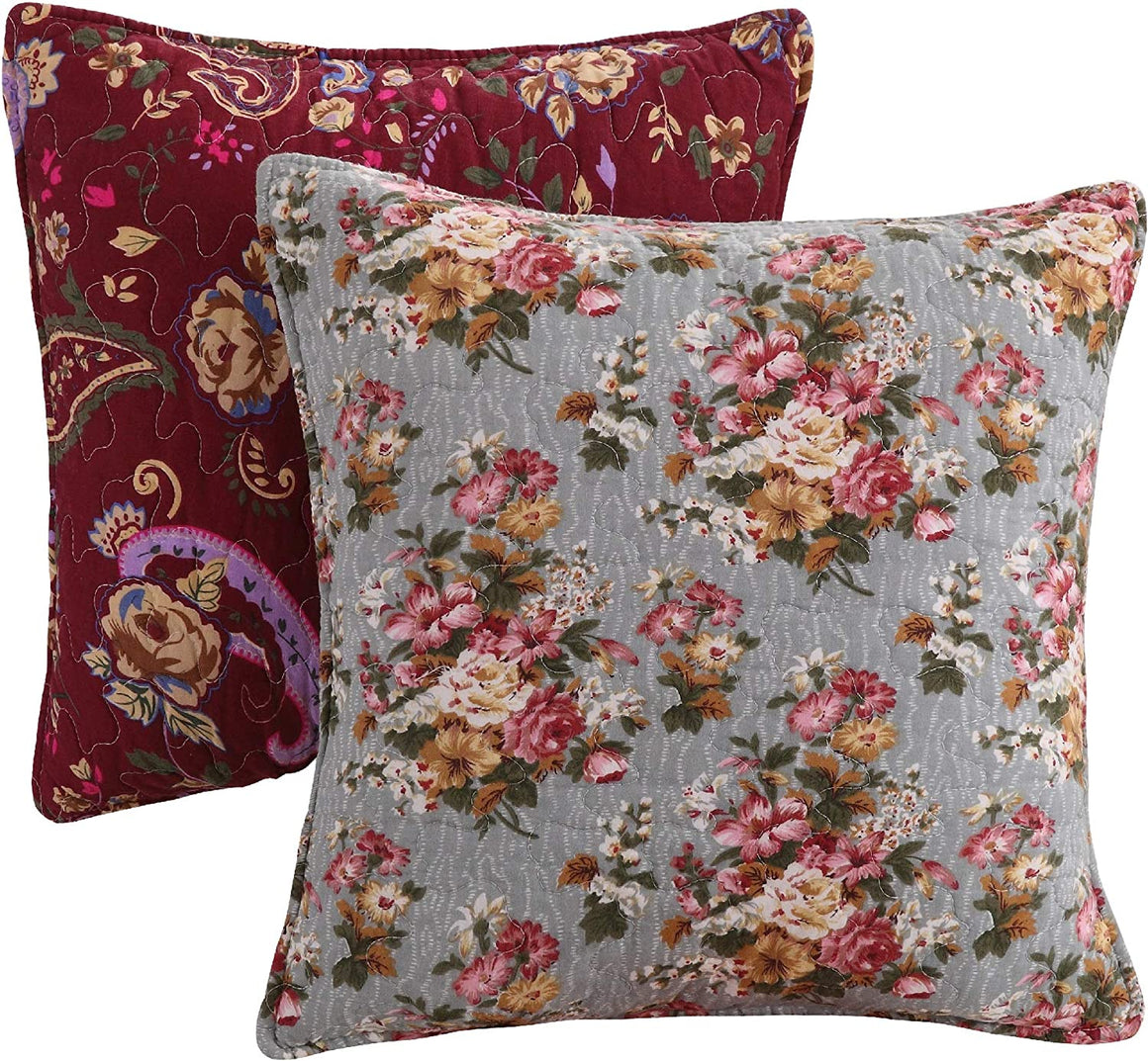 Antique Chic Decorative Pillow Pair