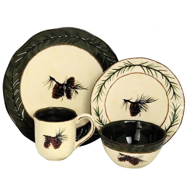 Pinecone dinnerware 2025