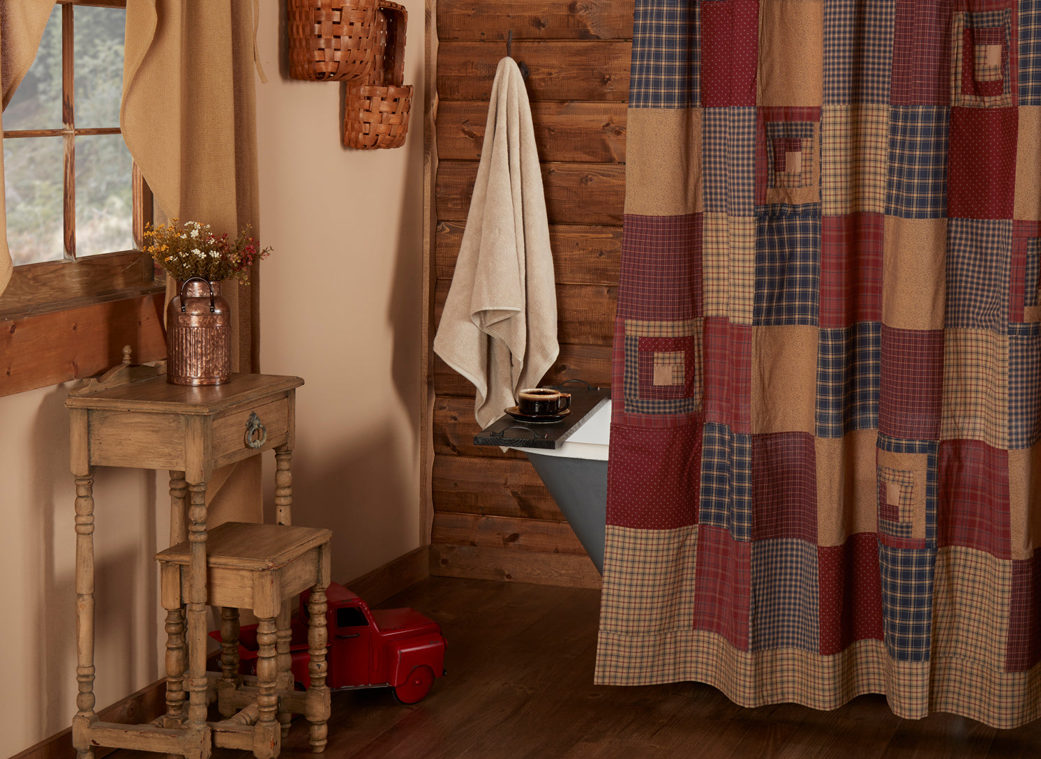 Unique Country Style Bathroom Decor