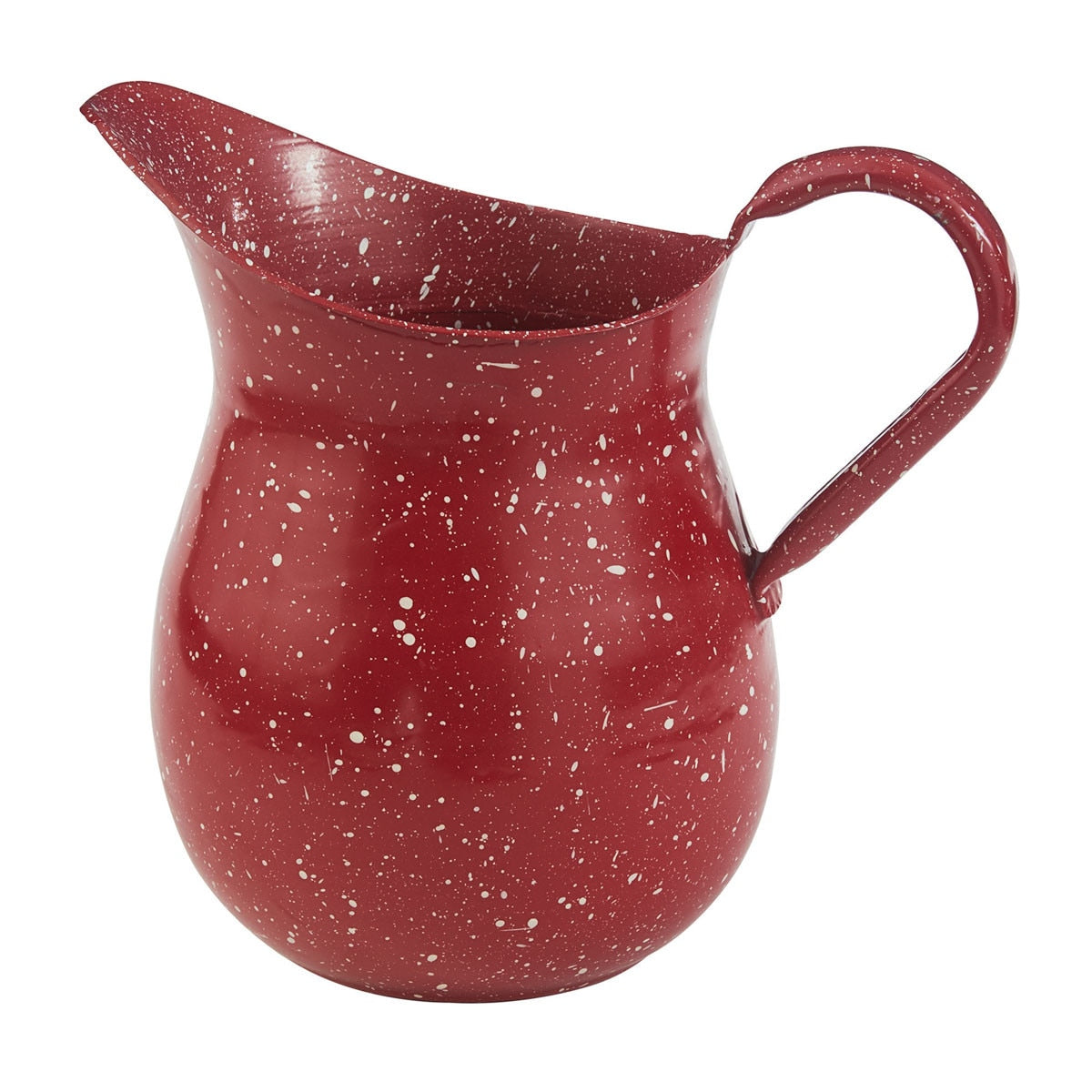 Enamelware Red Pitcher
