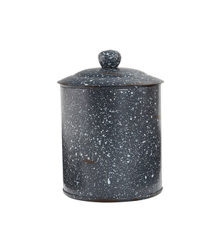 Enamelware Gray Canister Set