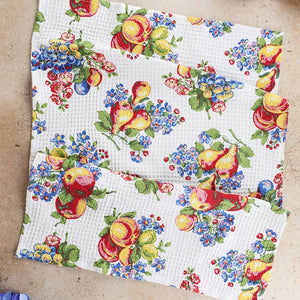 Fruit Basket Kitchen Towel Set of 2