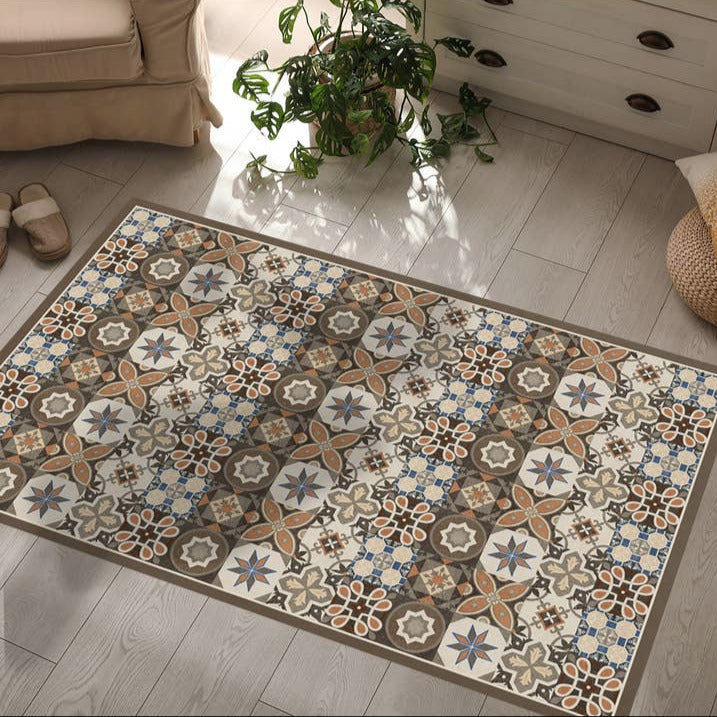 Verona Tile Vinyl Floor Mat