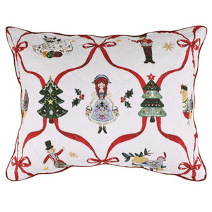12 Days of Christmas Pillow Sham