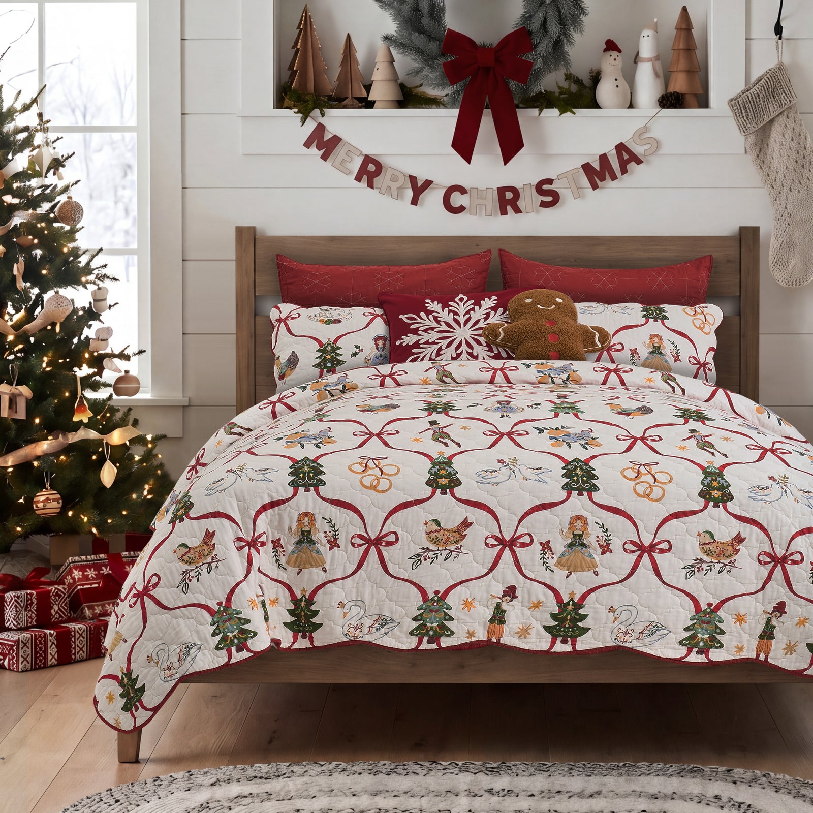 12 Days of Christmas Quilt Set