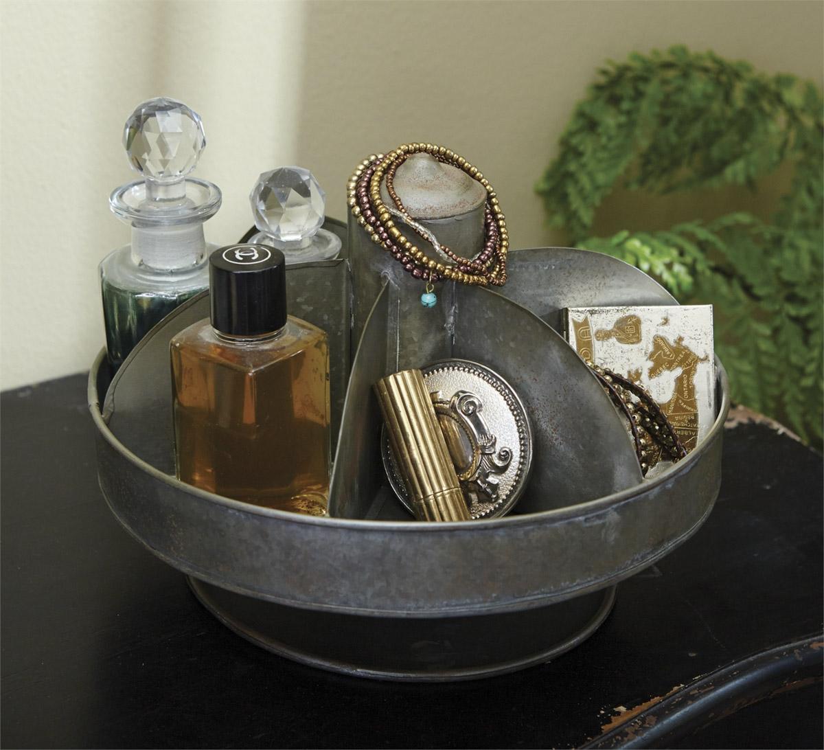 Metal Lazy Susan Organizer