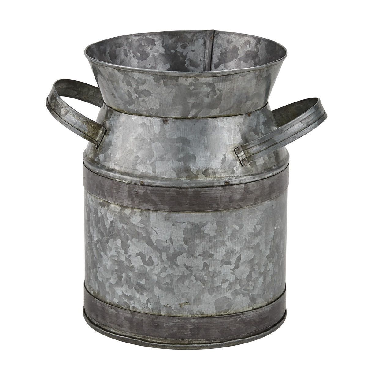 Galvanized Milk Can Utensil Crock - Thumbnail 4