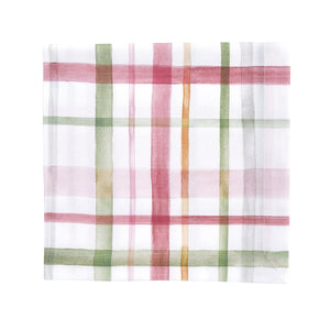 Bella Plaid Napkin Set of 4