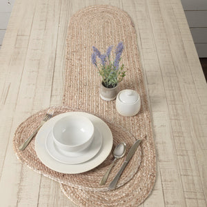 Natural Jute Braided Table Runner