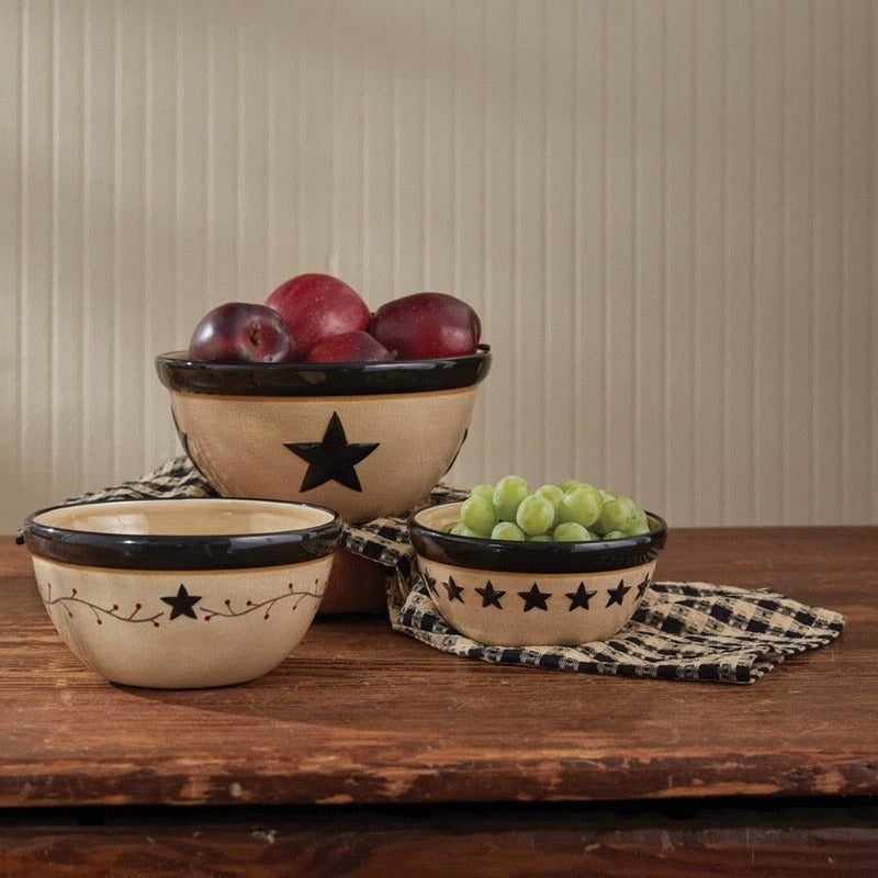 Star Vine Mixing Bowl Set