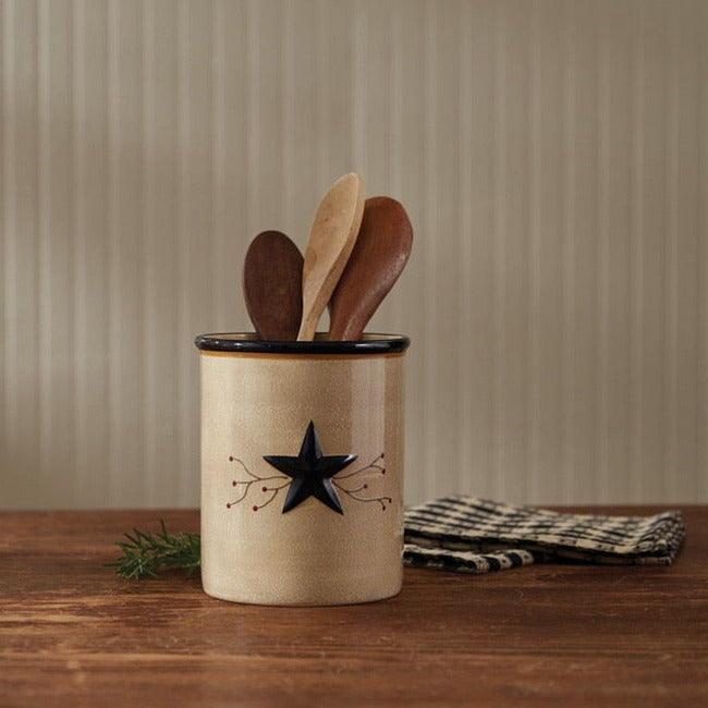 Star Vine Utensil Crock