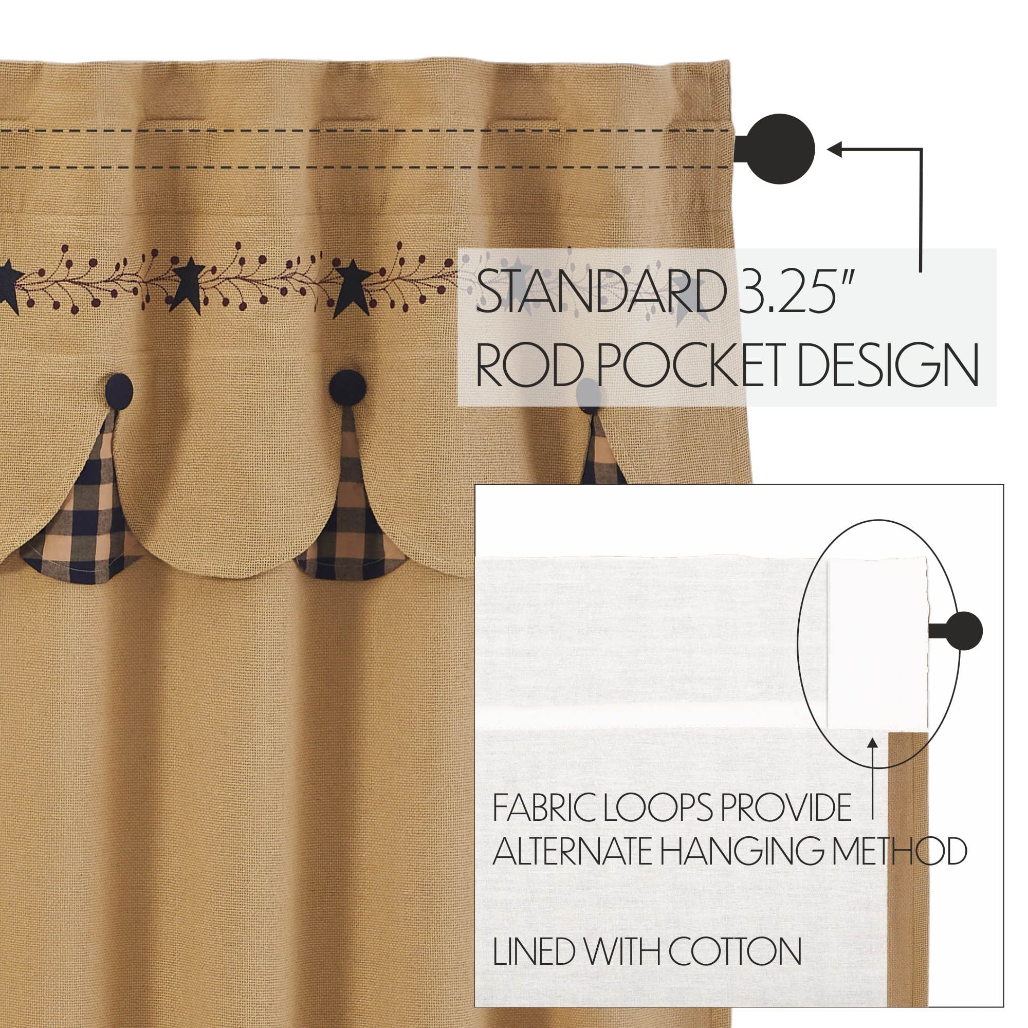 Pip Vinestar 63" Panel Set