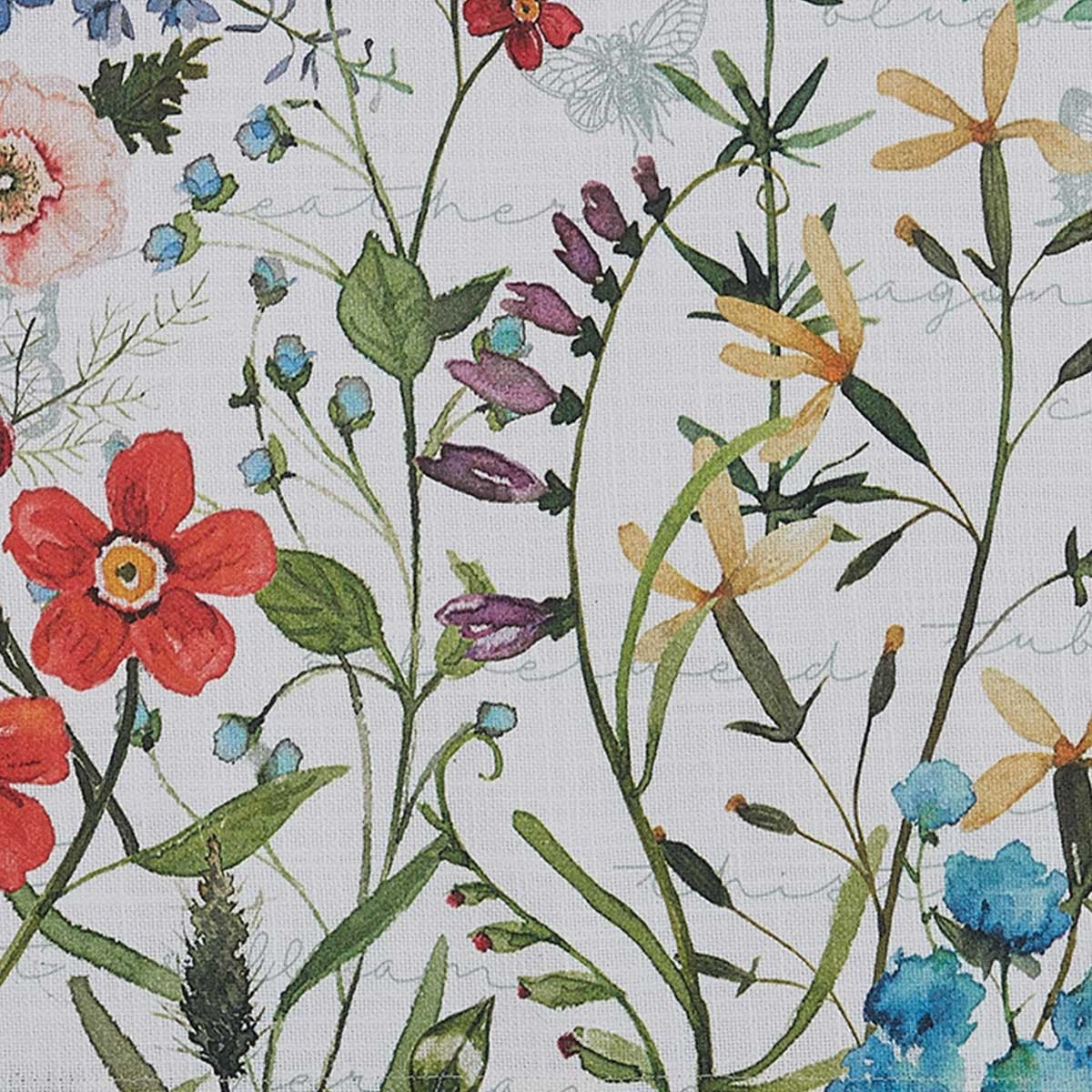 Wildflower Sketchbook Placemat Set of 4