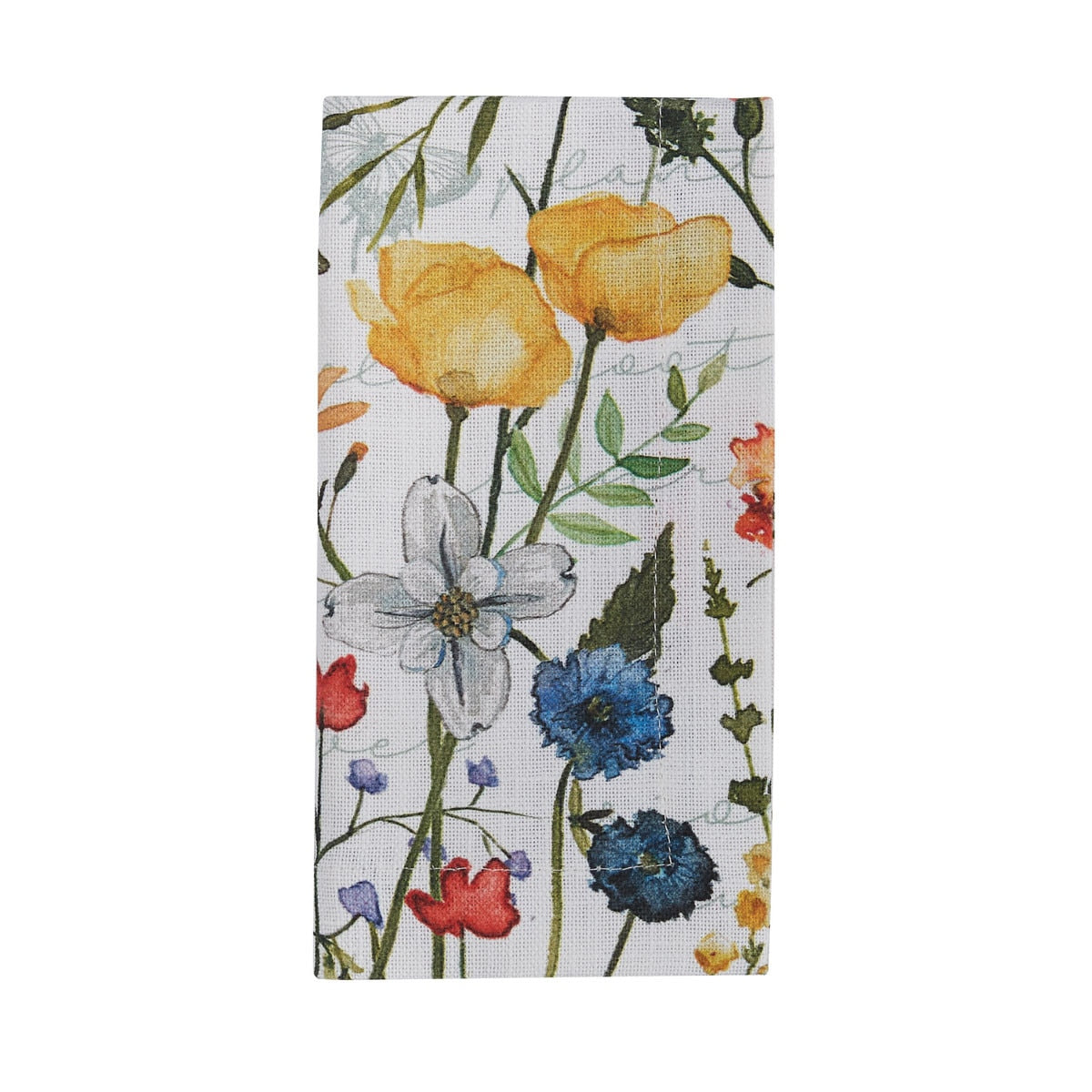 Wildflower Sketchbook Napkin Set of 4