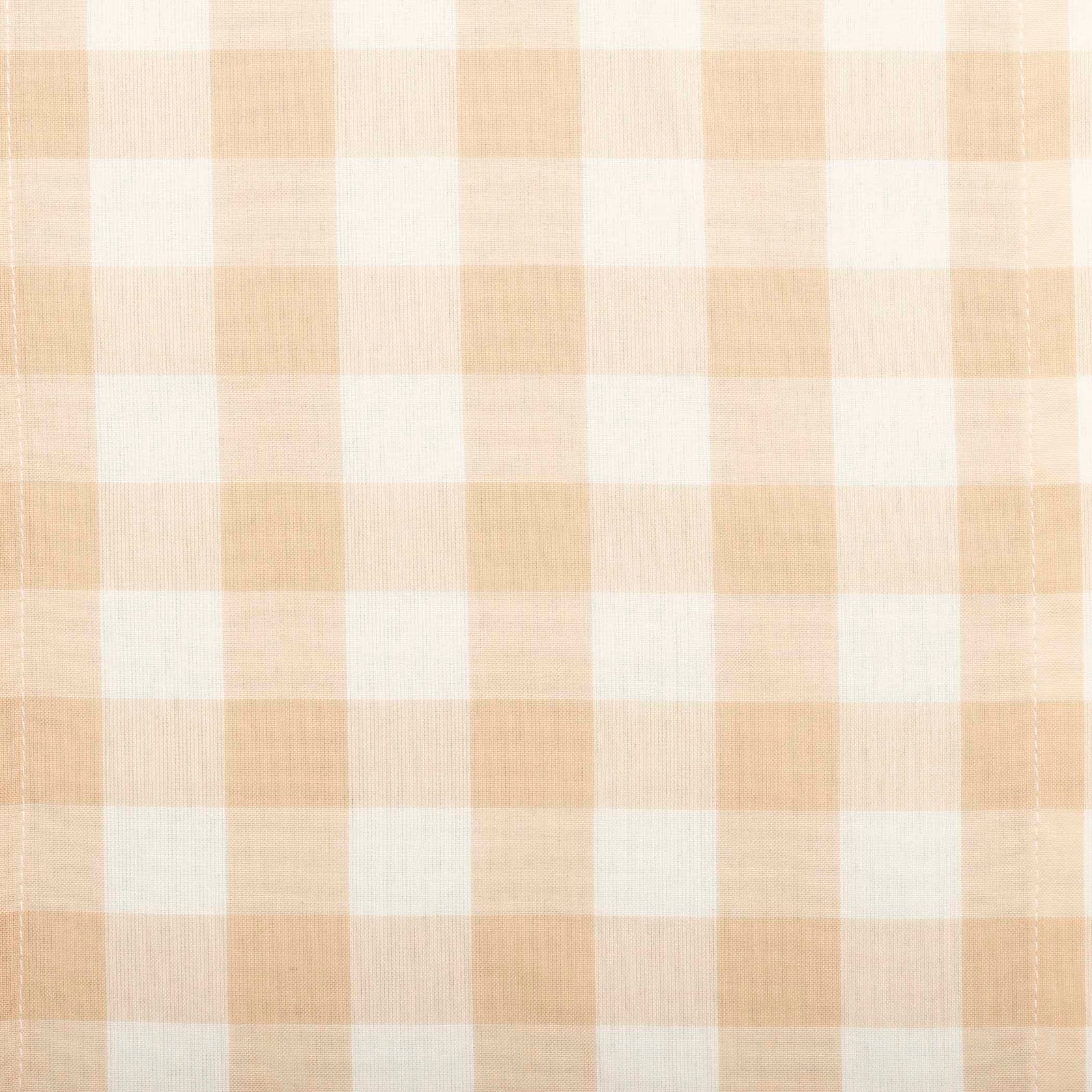 Annie Buffalo Check Valance - Tan