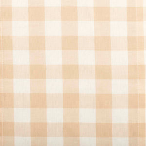 Annie Buffalo Check Prairie Curtain - Tan