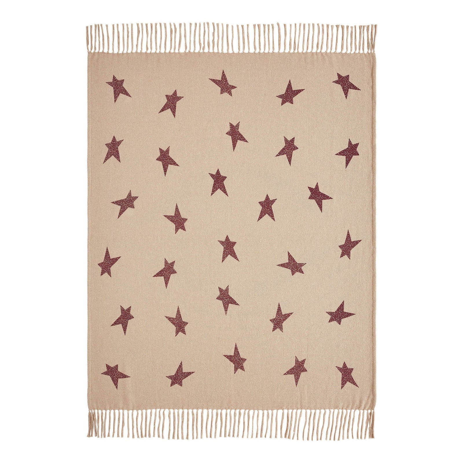 Gable Primitive Star Woven Throw