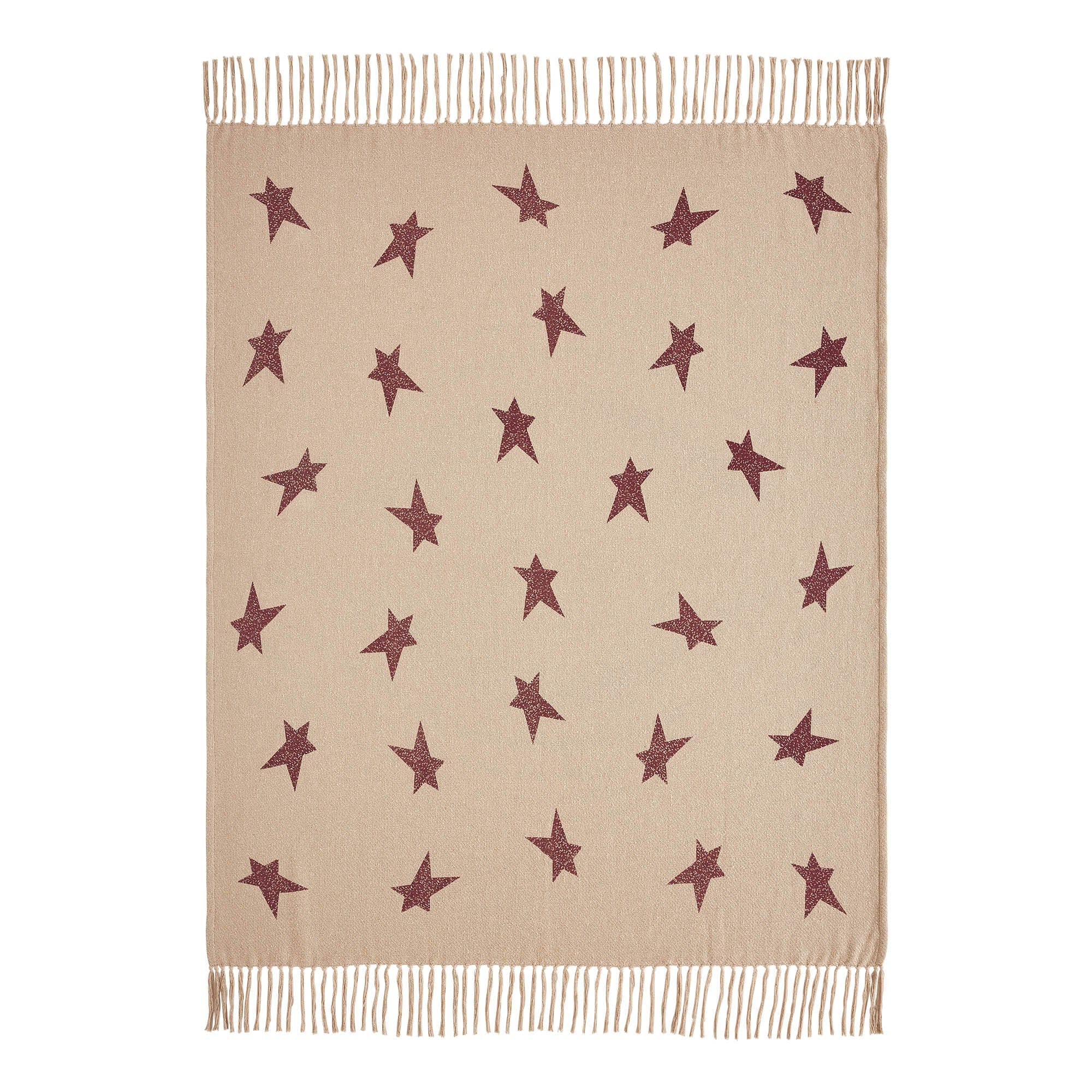 Gable Primitive Star Woven Throw