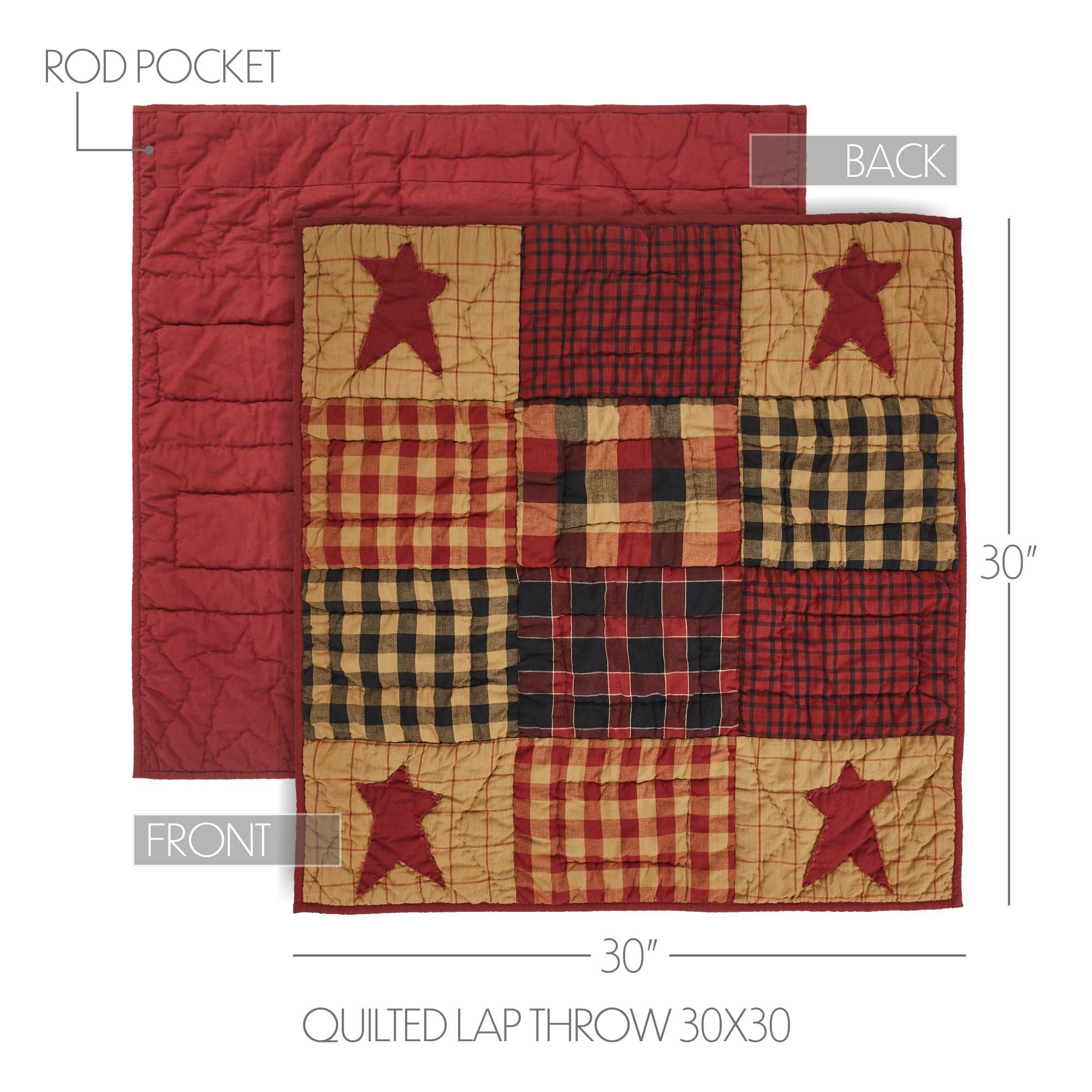 Connell Quilted Lap Throw/ Wallhanging