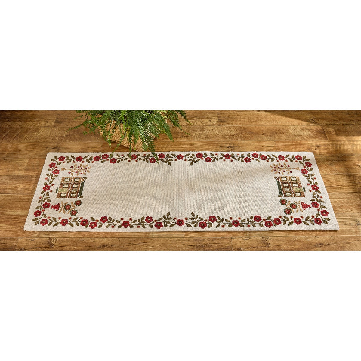 Cotswold 6 Ft. Hooked Runner Rug