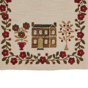 Cotswold 6 Ft. Hooked Runner Rug