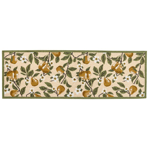 Golden Pear Hooked Runner Rug