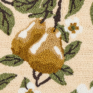 Golden Pear Hooked Runner Rug