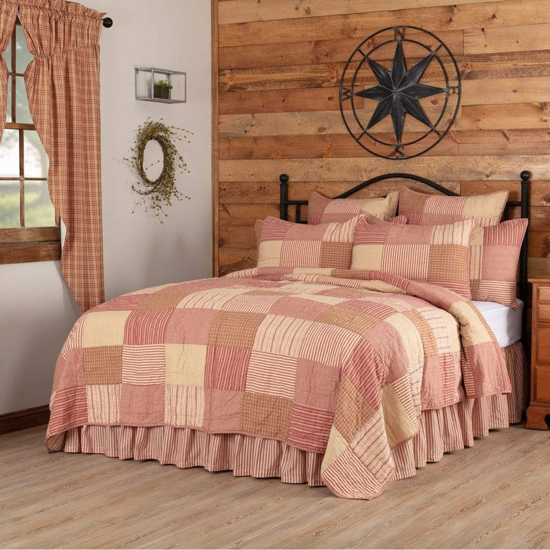 Sawyer Mill Red 5 Piece Queen Set-25% OFF