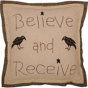 Kettle Grove Believe and Receive Mini Pillow