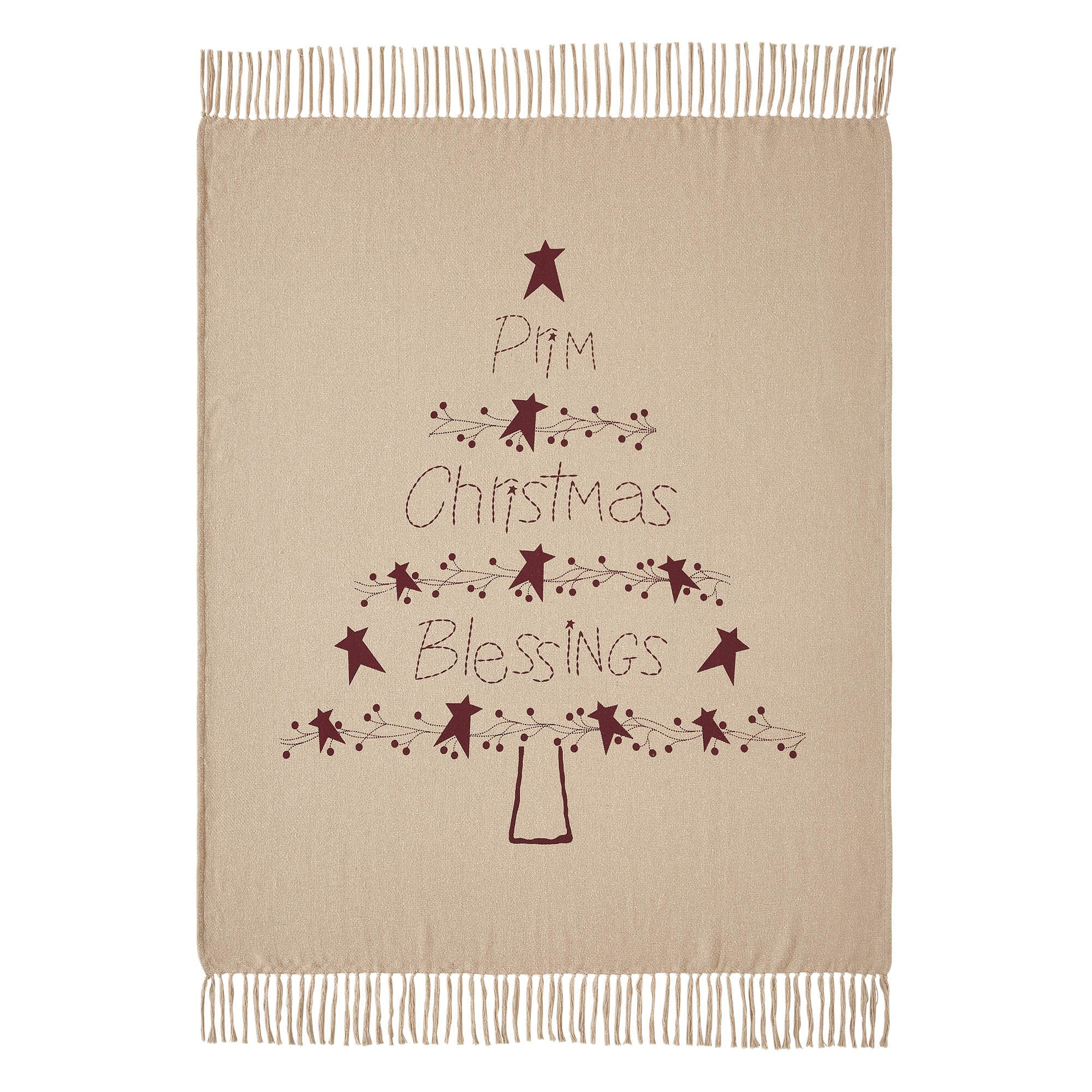 Linen Mixed Woven Christmas Throw Pillowcase Rustic - Temu