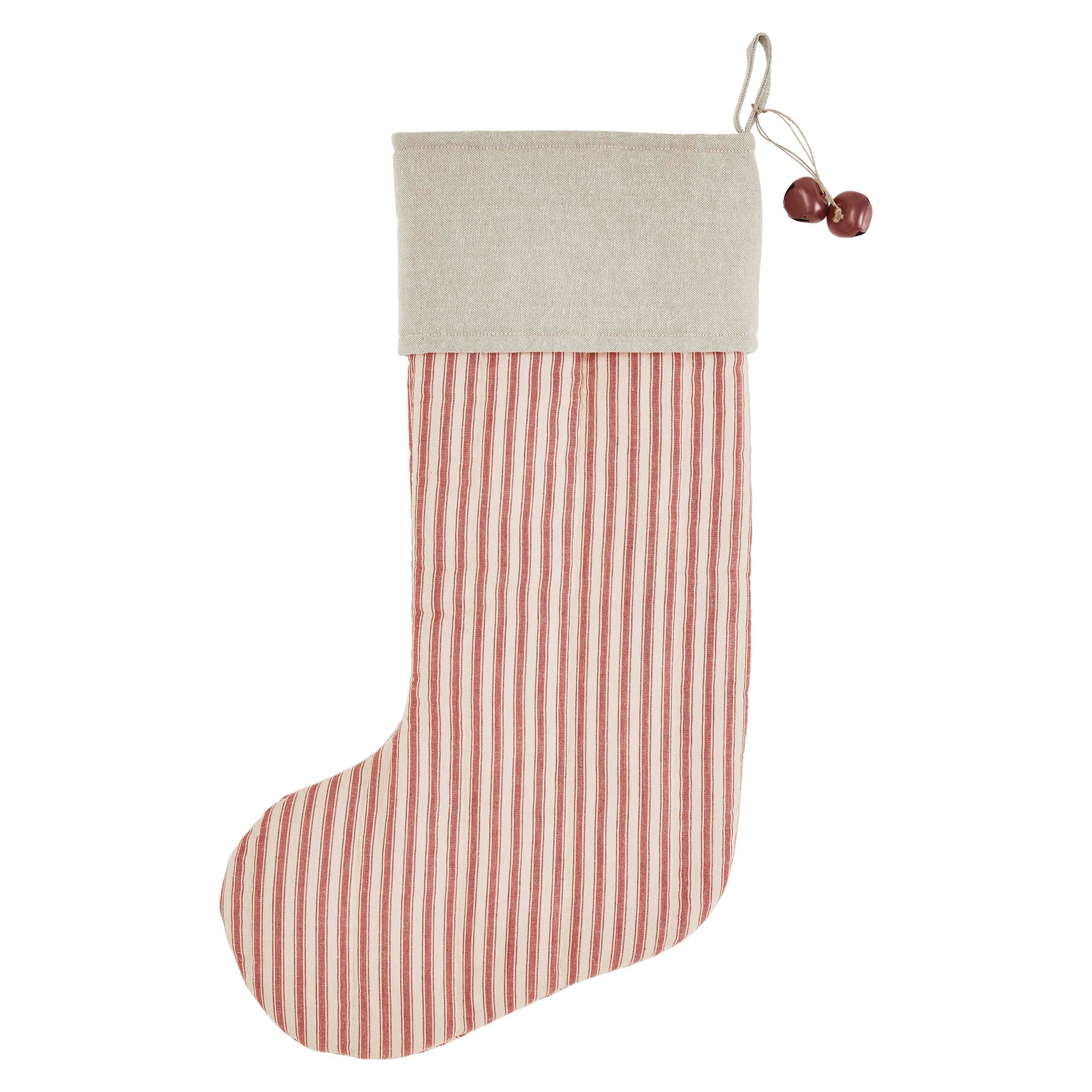 Sawyer Mill Red Ticking Stripe Stocking