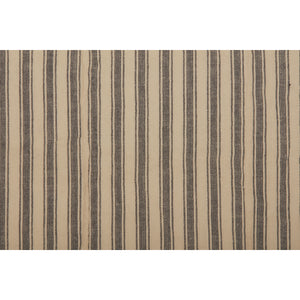 Sawyer Mill Charcoal Ticking Stripe 5pc Daybed Quilt Set