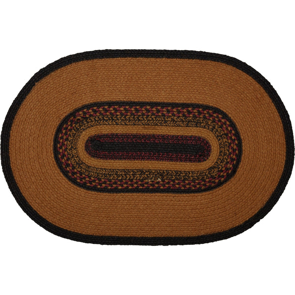 Heritage Farms Oval Star Rug - Retro Barn Country Linens