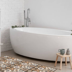 Verona Tile Vinyl Floor Mat
