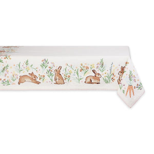 Spring Bunny Hop Tablecloth