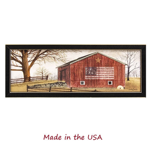 76 Star Barn Framed Print