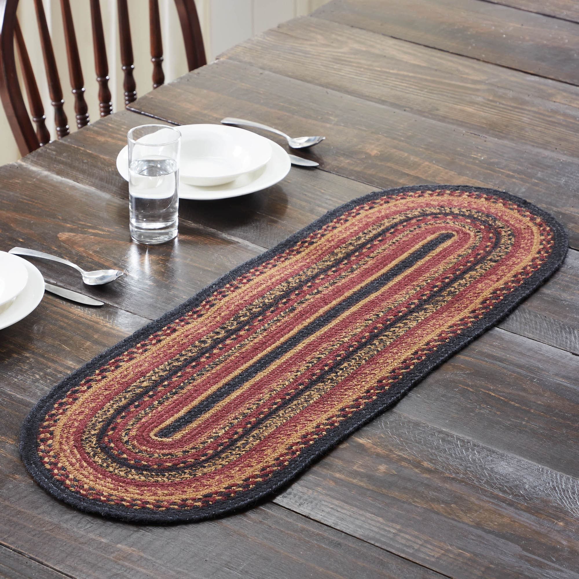 Heritage Farms Jute Table Runner