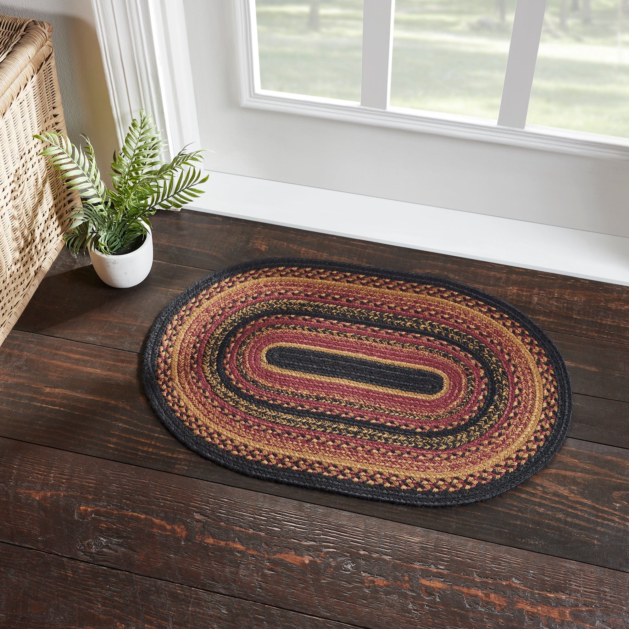 Heritage Farms Braided Jute Rug 20" x 30"