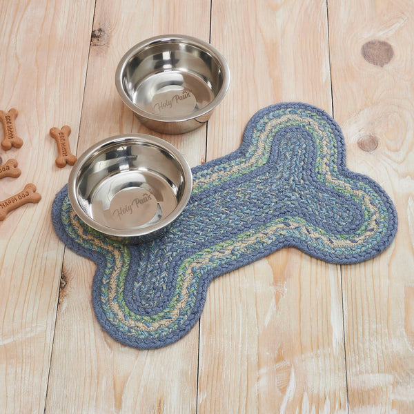 Jolie Dog Bone Placemat Rug - Retro Barn Country Linens