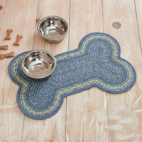 Dog Bone Rope Rug Jolie Dog Bone Placemat Rug - Retro Barn Country Linens