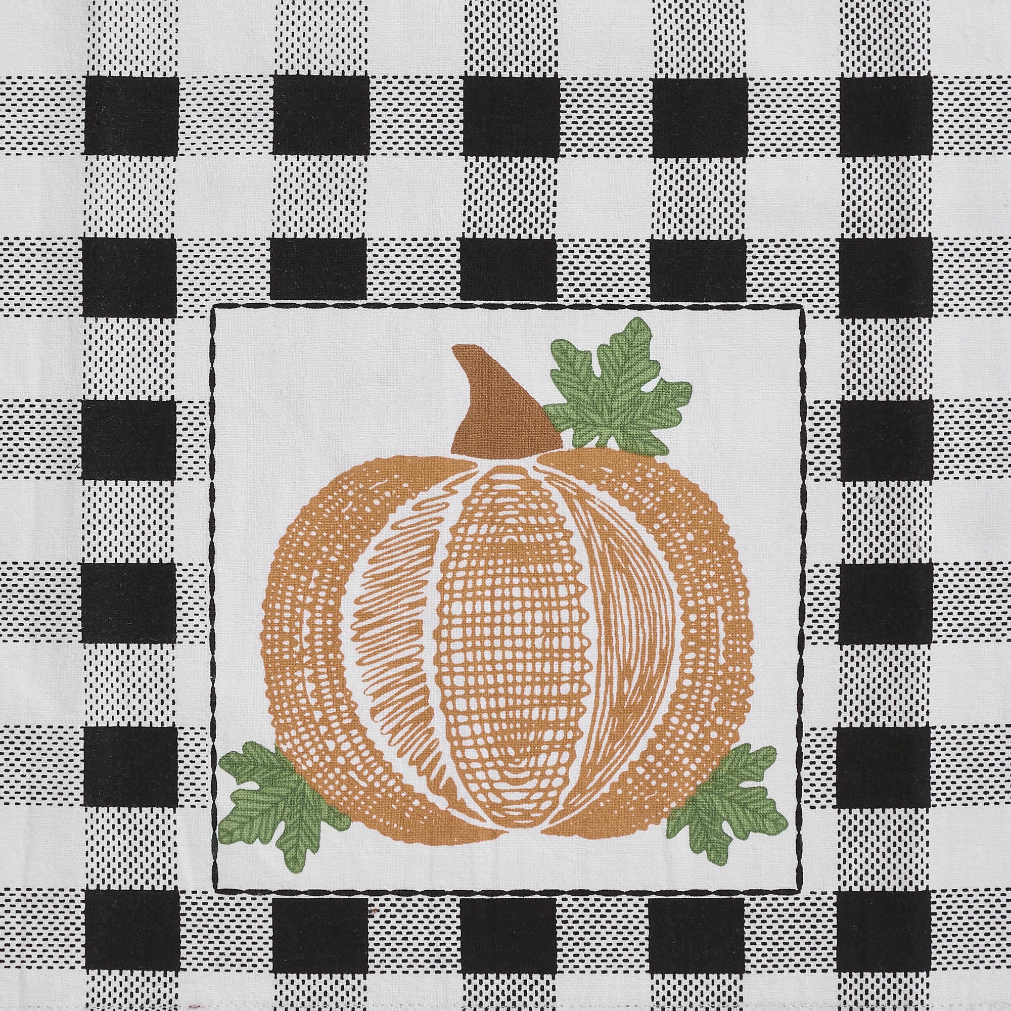 Annie Check Harvest Tea Towel Set