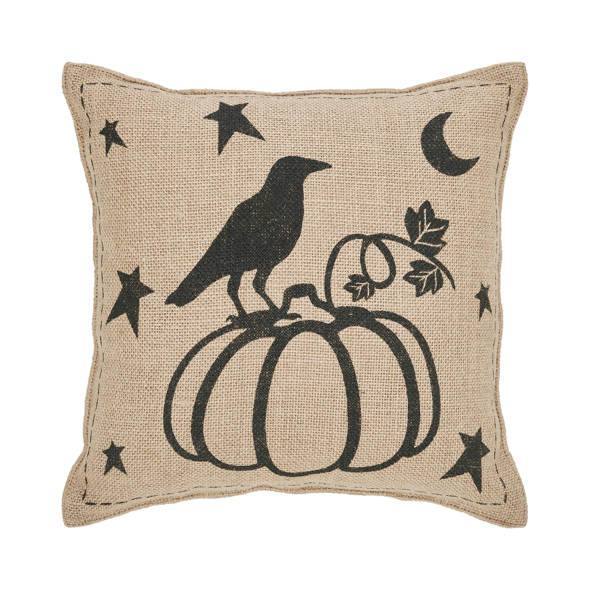 Raven Harvest Pillow 12" x 12"