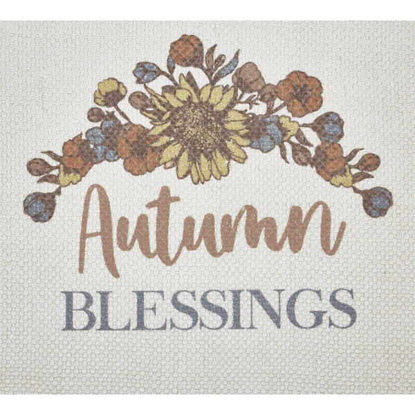 Bountifall Autumn Blessings Table Runner - Retro Barn Country Linens