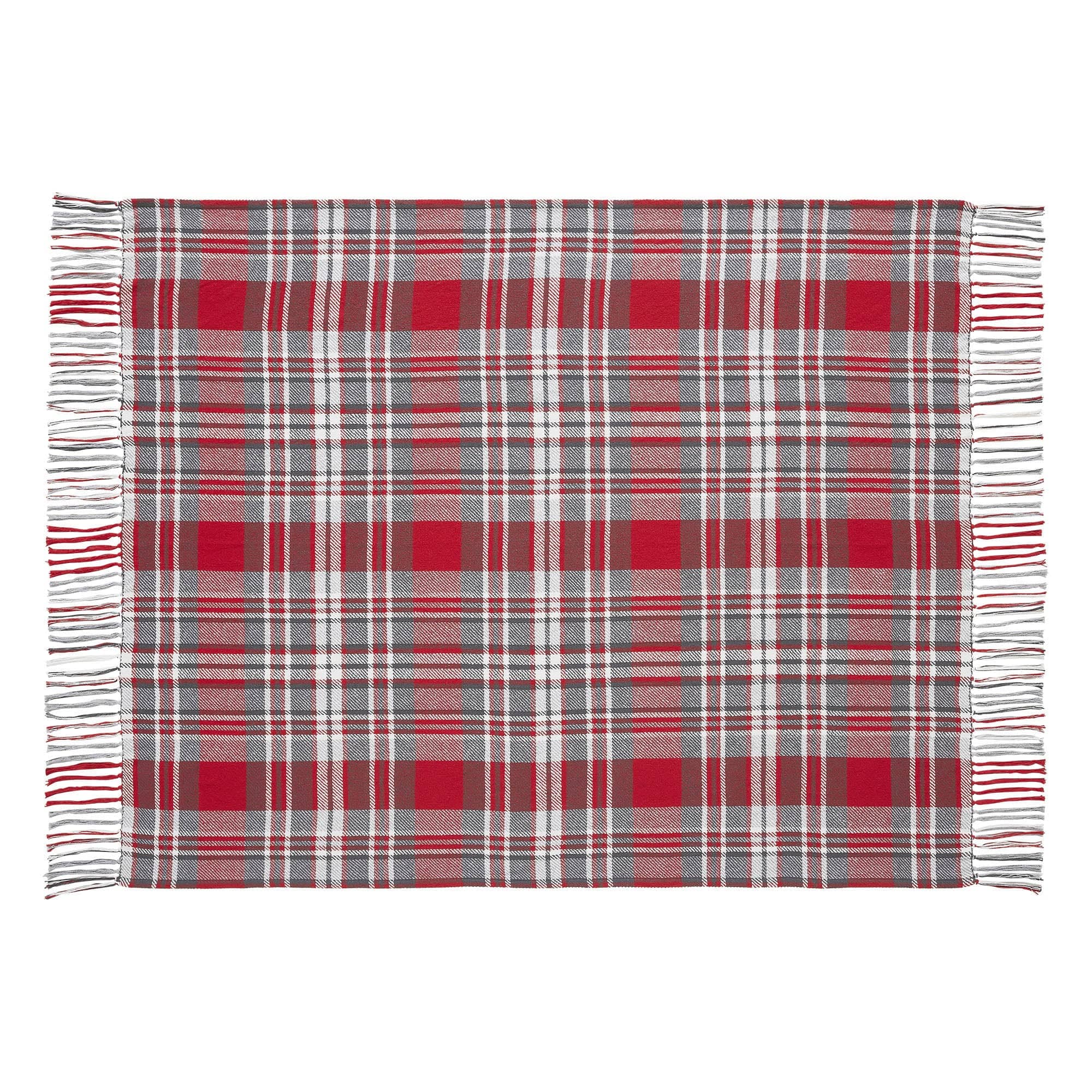 Gregor Plaid Woven Throw