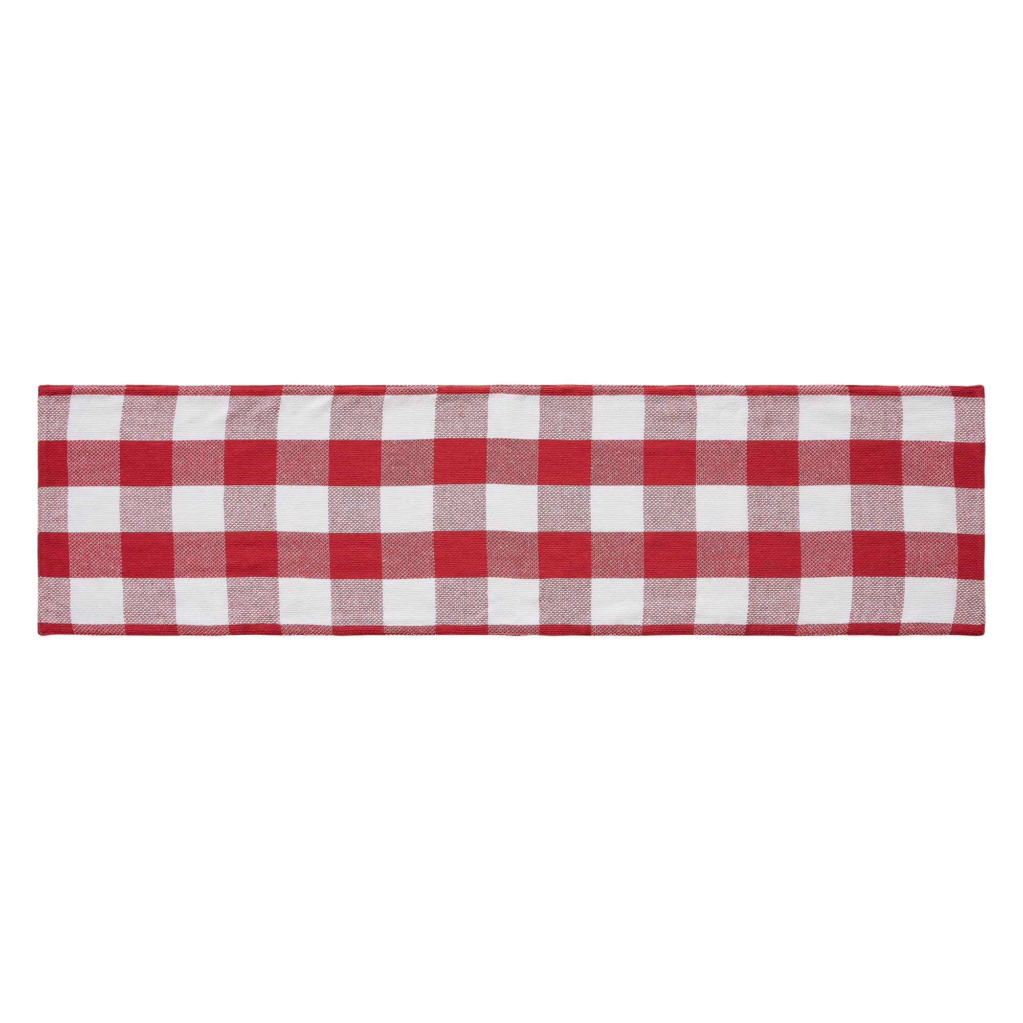 Annie Buffalo Red Check Table Runner