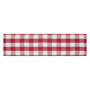 Annie Buffalo Red Check Table Runner